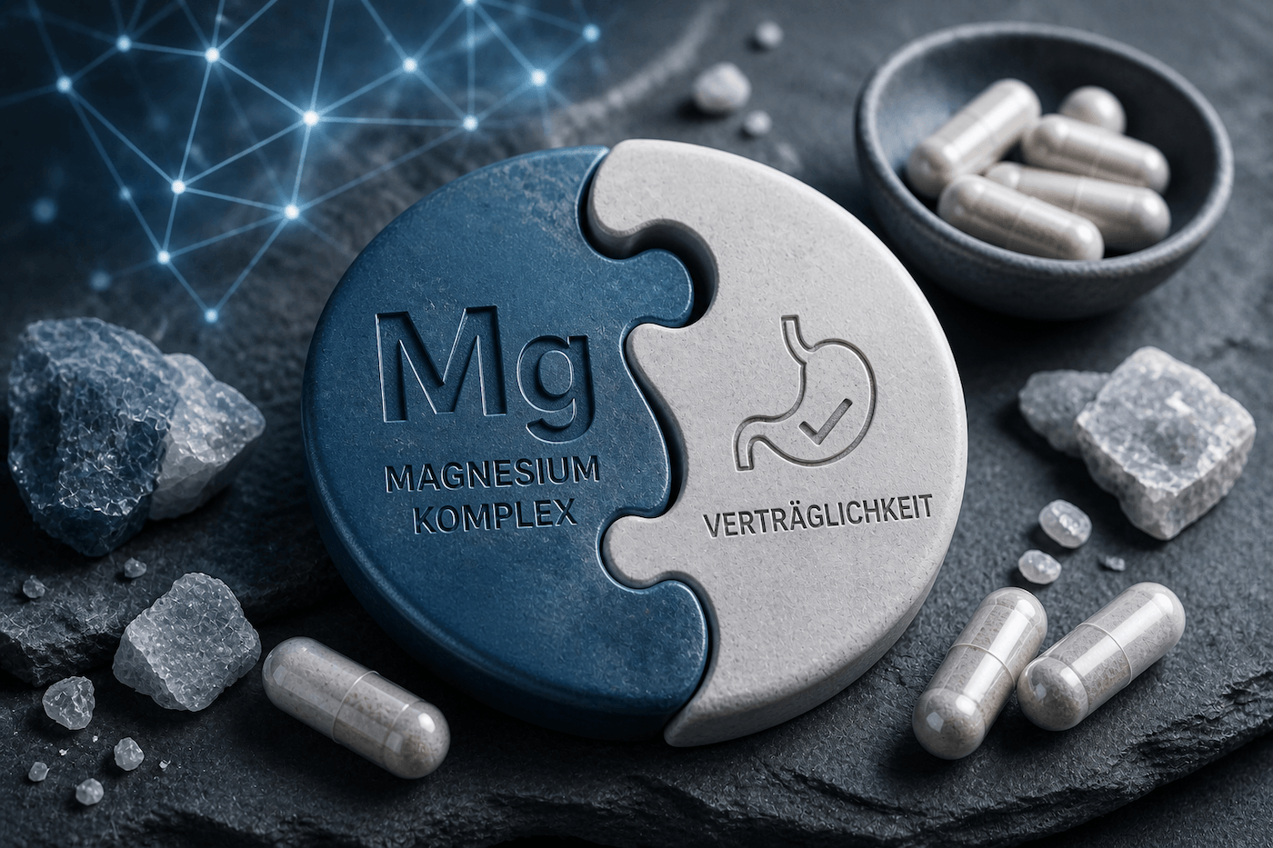 Magnesium Komplex und Vertraeglichkeit